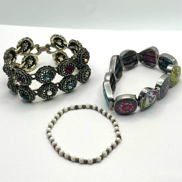 Silver & Gold Viva Beads Bracelet Bundle - Picture 3 of 3